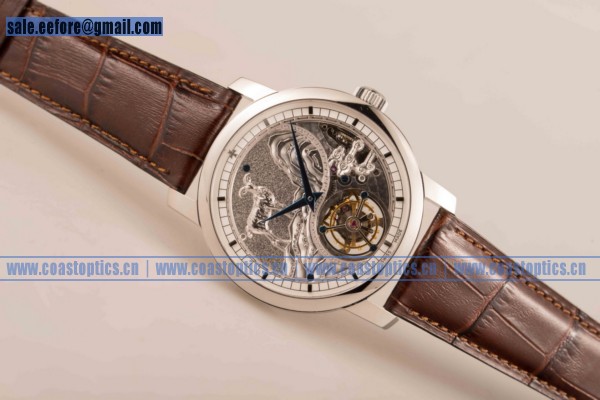 1:1 Clone Vacheron Constantin Traditionelle Minute Repeater Tourbillon Watch Steel 5180108